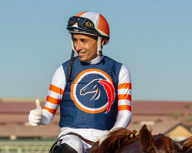 Héctor Berríos fue 2° en  el Santa Anita Hcp. Gr.1